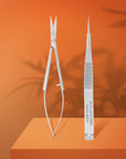 Professional micro scissors for eyebrows modeling EXPERT 90 TYPE 2-SE-90/2