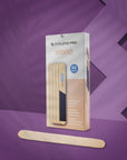 Straight disposable wooden nail file (base) EXPERT 20 (50 pcs)- WBE-20