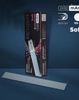 Disposable files papmAm for straight nail file (soft base) Staleks Pro Exclusive 20, 150 grit (30 pcs)-DFCX-20-150