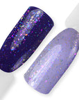 Gel Polish - Top Violet Sparkle, 10 ml