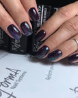 Gel Polish - Top Violet Sparkle, 10 ml