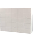 Nail file buffer 120/120 white rectangular, 50 pieces