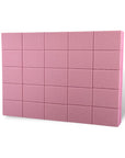 Nail file buffer 100/180 rose rectangular, 50 pieces