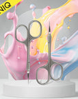 Professional cuticle scissors “Asymmetric†UNIQ 20 TYPE 4