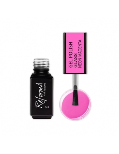 Gel Polish – Glass Neon Magenta, 3ml