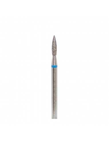 Cuticle drill bit flame blue 2.1mm