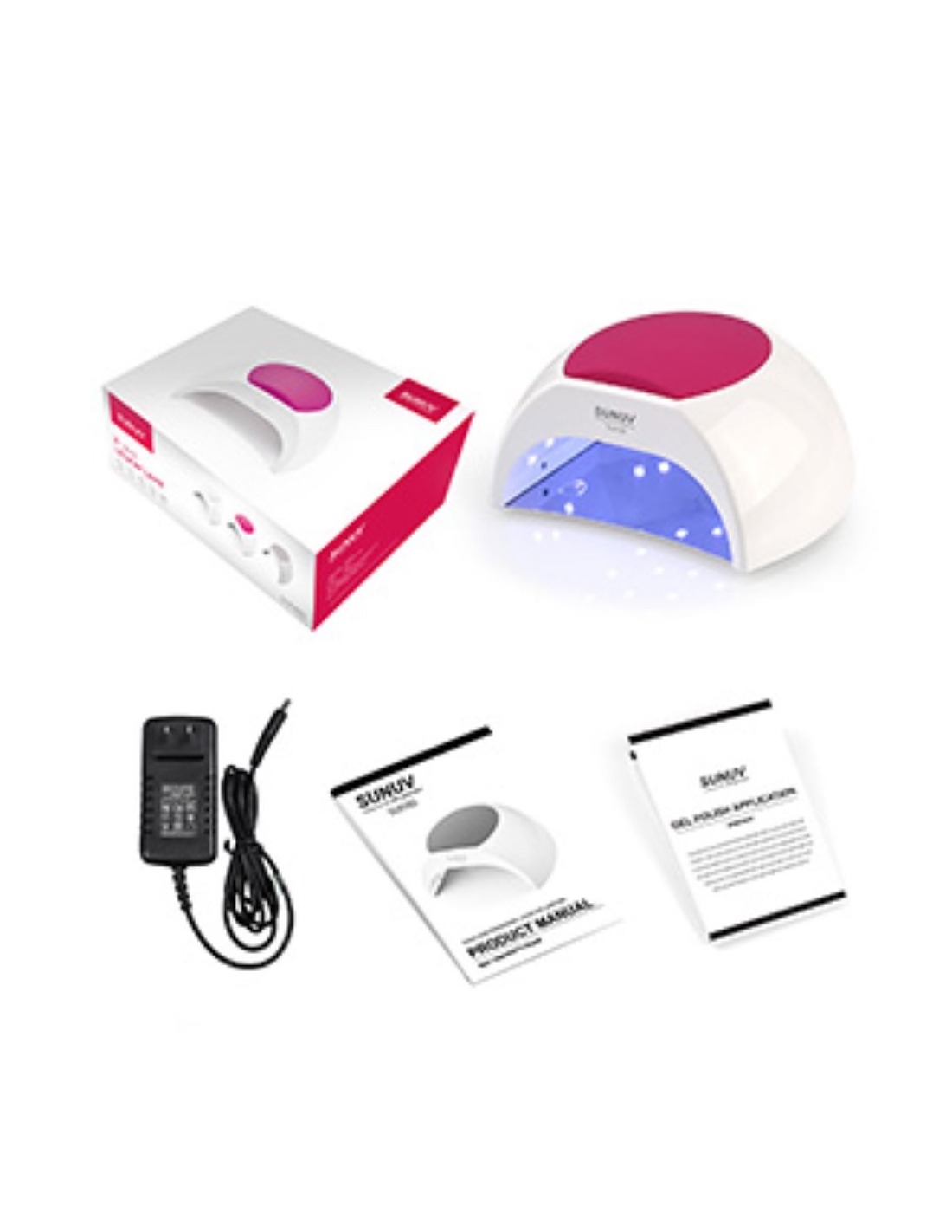 Sun uv led online nail lamp 48w