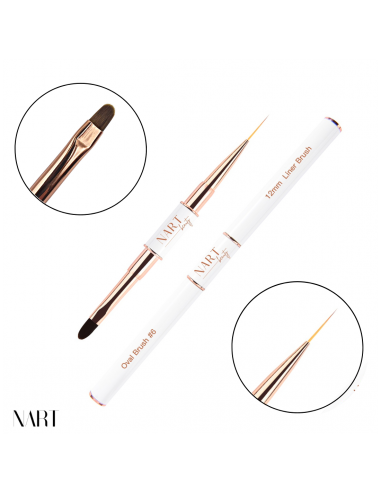 Double-End Nail Brush - NART