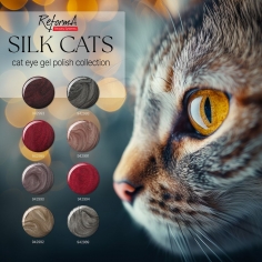 SILK CATS Collection- 8 Gel Polish Set