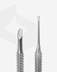 Manicure pusher EXPERT 51 TYPE 2 (beveled and loop pusher)-PE-51/2