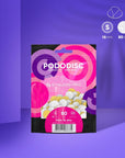 Disposable white files on soft foam layer for pedicure disc PODODISC S EXPERT 80 grit (50 pcs)- PDFS-15-80w