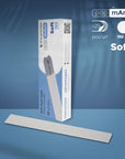 Disposable white files papmAm on soft foam layer EXPERT 20 150 grit (25 pcs)-DFCE-20-150/25w