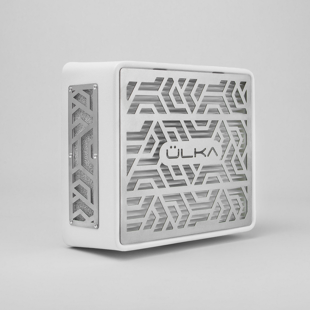 ULKA Desktop Nail Dust Collector Premium White, 52W