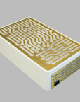 ULKA Nano White with Gold grid â€“ Desktop Nail Dust Collector 800m3/h