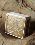 ULKA Desktop Nail Dust Collector Premium White and Gold, 52W