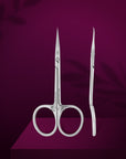 SX-21/1m Cuticle Scissors Staleks Pro Exclusive 21 Type 1 (Magnolia)
