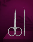 SX-22/2m Cuticle Scissors Staleks Pro Exclusive 22 Type 2  (Magnolia)