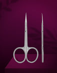 SX-23/2M Cuticle Scissors Staleks with hook Staleks Pro Exclusive 23 Type 2 (Magnolia)