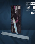 Disposable files papmAm for straight nail file (soft base) Staleks Pro Exclusive 20, 100 grit (30 pcs)-DFCX-20-100