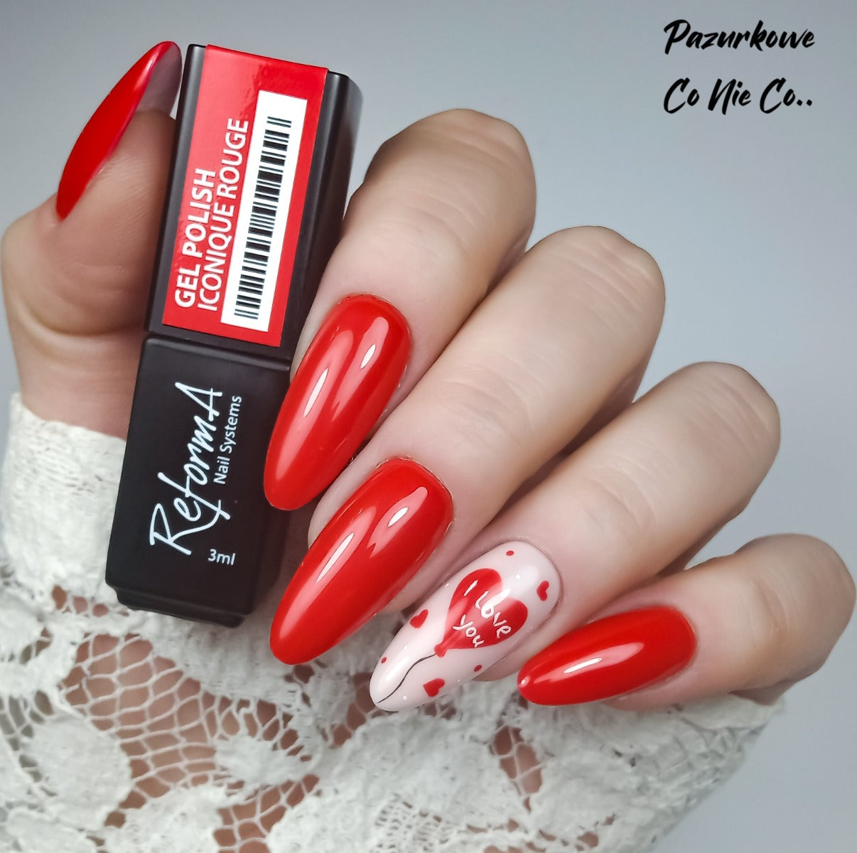 Gel Polish - Iconique Rouge, 3 ml