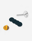 Pedicure disc Pododisc Staleks Pro Ð¥S and set of disposable file 180 grit 5 pc (10 mm) - PDset-10