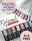 "Pastel Poem" Gel Polish Set, 7 x 10 ml