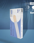 Disposable white papmAm files (soft foam layer) on a wooden base EXPERT 20 180 grit (25 pcs)