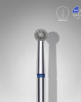Staleks Diamond Nail Drill Bit, Ball Blue, Head Diameter 3.5 mm