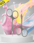 Professional cuticle scissors â€œAsymmetricâ€ UNIQ 30 TYPE 4