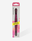 Manicure pusher with silicone handle â€œGummyâ€ UNIQ 11 TYPE 1 (flat straight pusher + ring)
