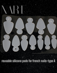 French Silicone Molds, 12pcs -Type A