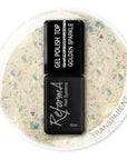 Gel Polish - Top Golden Sparkle, 10 ml