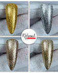 Painting Gel - Silver Gold, 7 g