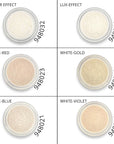 Pigment for nails WHITE-BLUE