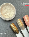 Pigment for nails WHITE-GOLD