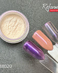 Pigment for nails WHITE-VIOLET